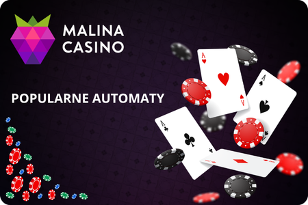 Malina Casino popularne automaty sloty Polska