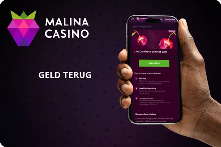 Geld terug Malina Casino