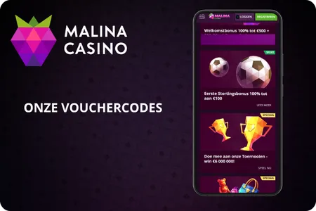 Onze vouchercodes Malina Casino