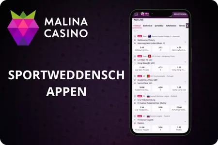Sportweddenschappen Malina Casino