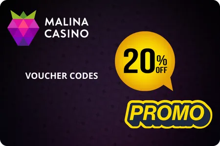 Voucher codes Malina Casino